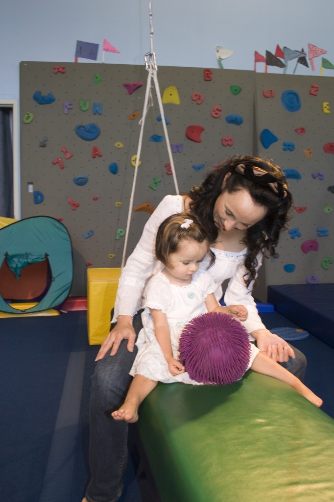 occupational therapy session at Child Success Center Santa Monica