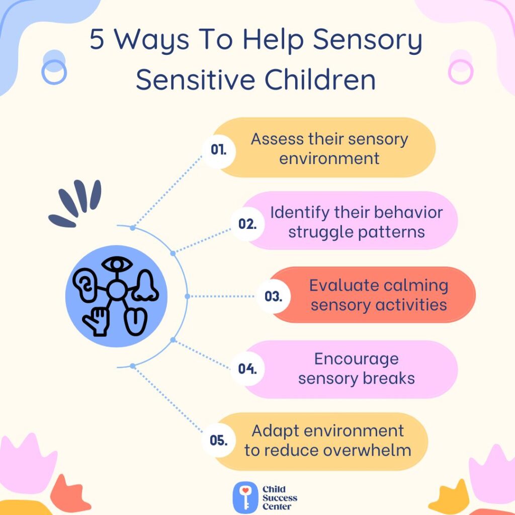 5 ways to help kids with sensory processing disorder